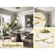 Batignolles 1 Light 13.75 inch Spring Gold Leaf Mini Pendant Ceiling Light